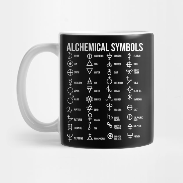 Alchemy Symbols Materia Prima by QQdesigns